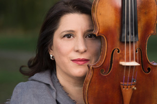 Eliza Schmidt and violin